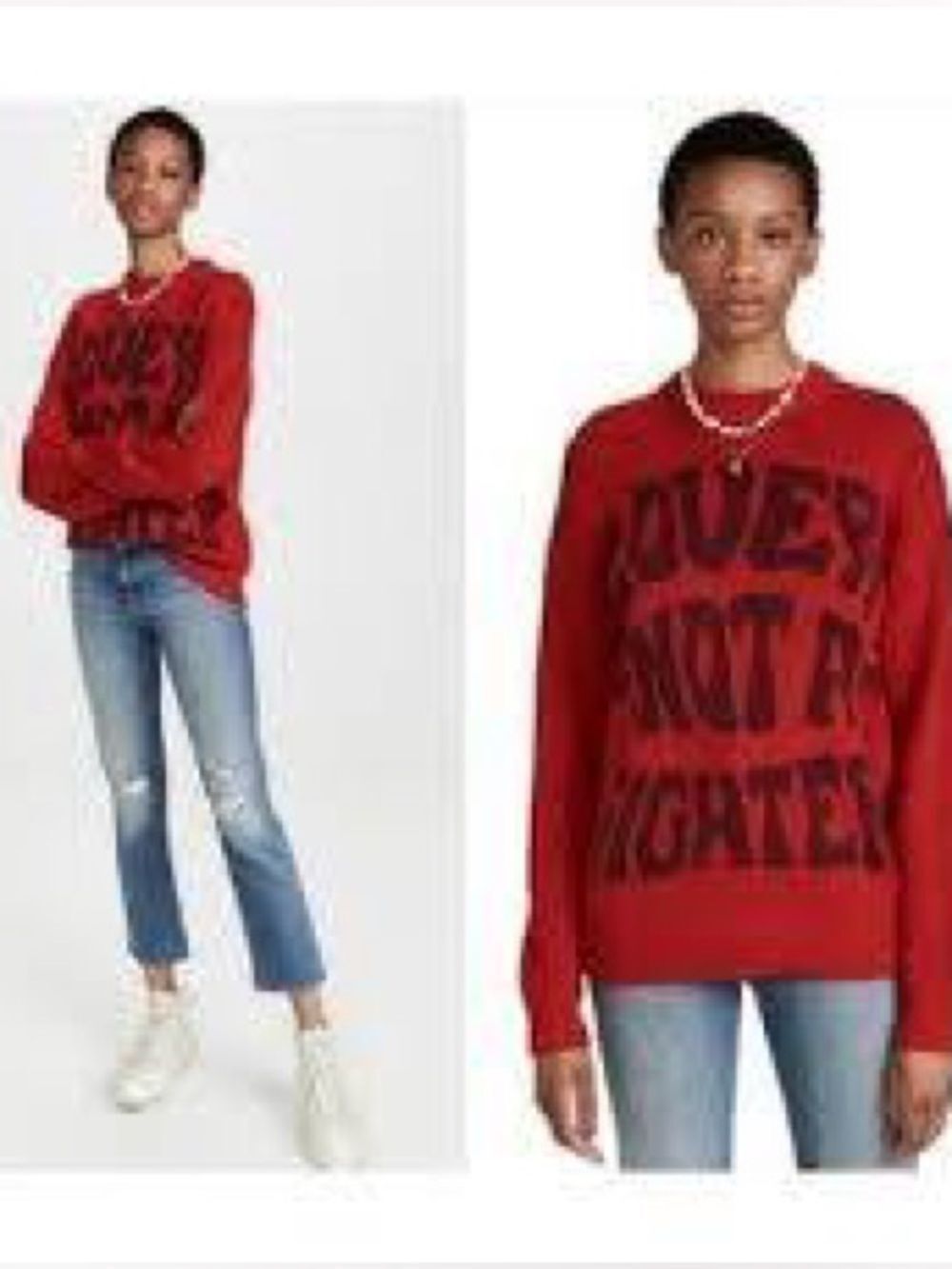 MOTHER Lover Not A Fighter Sweater